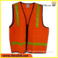 2015 Hi-viz Zip-closure Reflective Safety Worker Vest